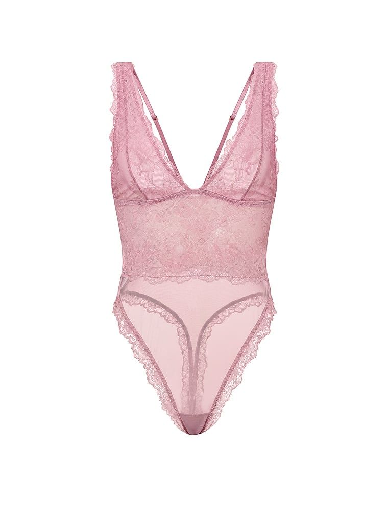 Body z siateczki Sheer Rose. Produkt ma kolor różowy i pochodzi z kolekcji Very Sexy. 
