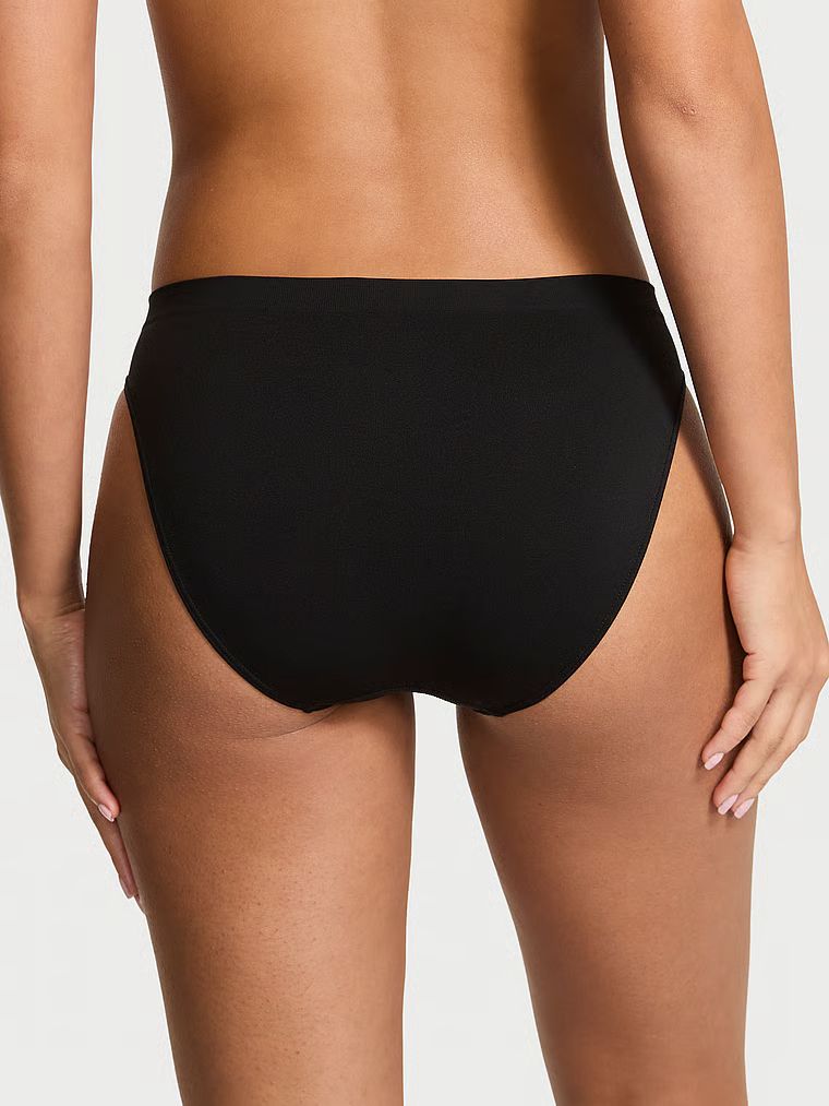 Majtki z błyszczącym logo Seamless Sparkle Bikini. Produkt ma kolor czarny i pochodzi z kolekcji Seamless. 
