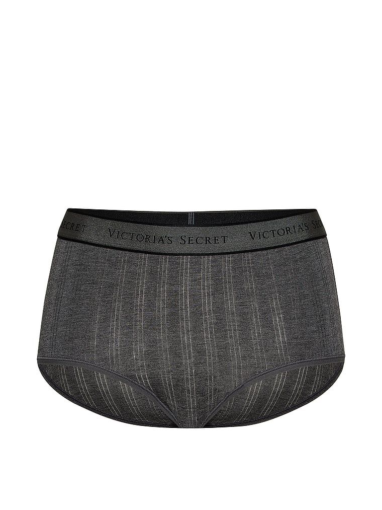 Majtki figi z modalu Ultra-Fine Logo Brief. Produkt ma kolor szary i pochodzi z kolekcji Cotton. 