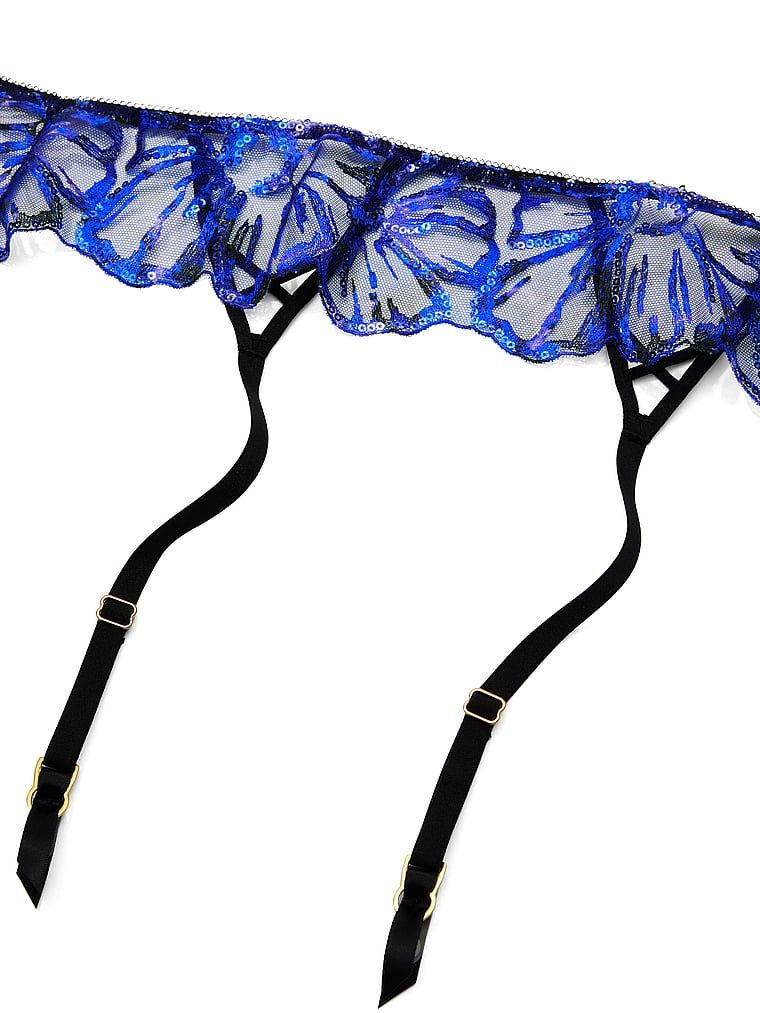 Pas do pończoch Party Floral. Produkt jest wzorzysty i pochodzi z kolekcji Very Sexy. 