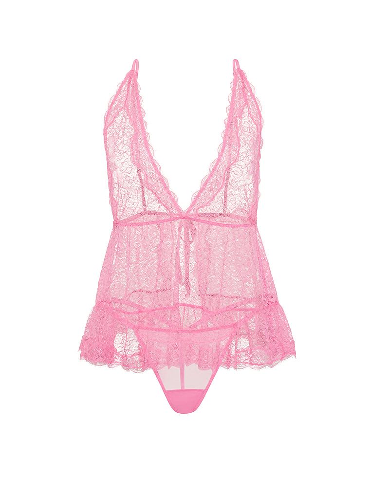 Victoria's Secret Halka i stringi Tease Babydoll