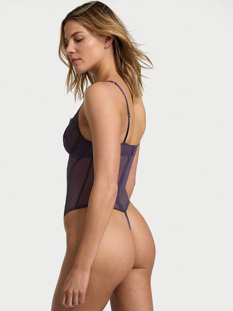 Very Sexy Body koronkowe Rose Lace