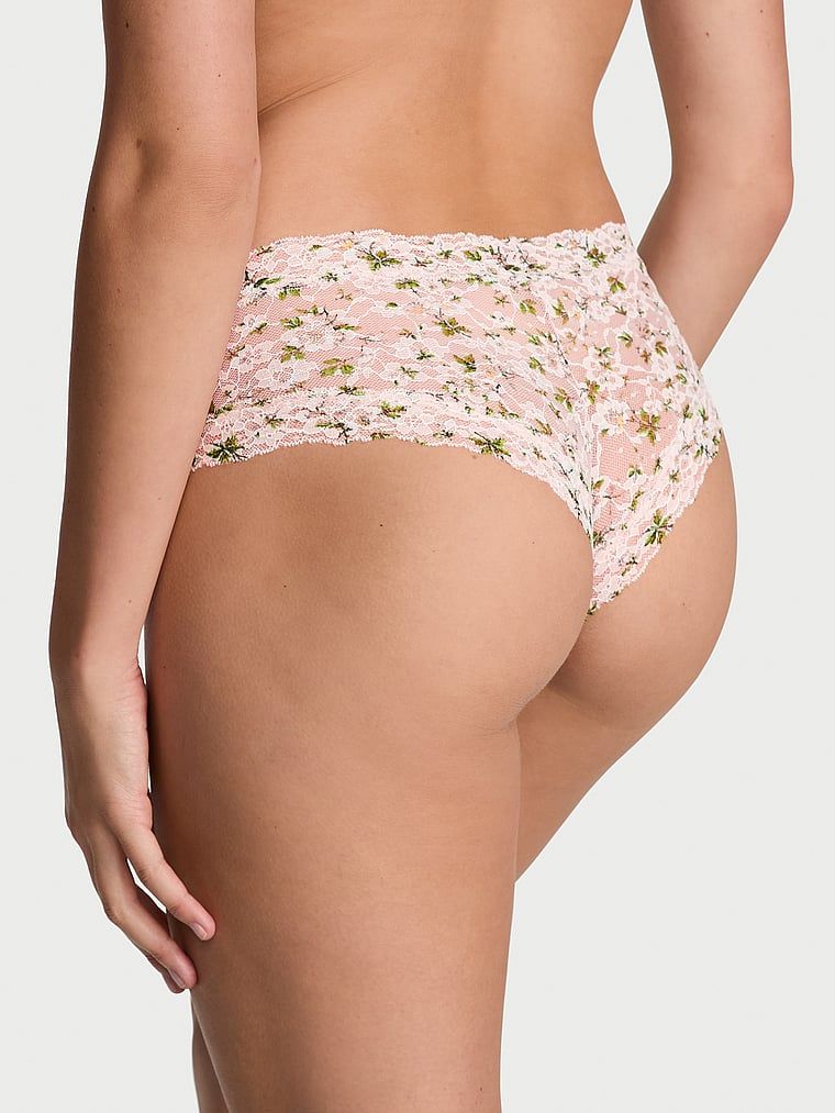 Majtki koronkowe Posey Lace Cheeky. Produkt jest wzorzysty i pochodzi z kolekcji Lacie. 