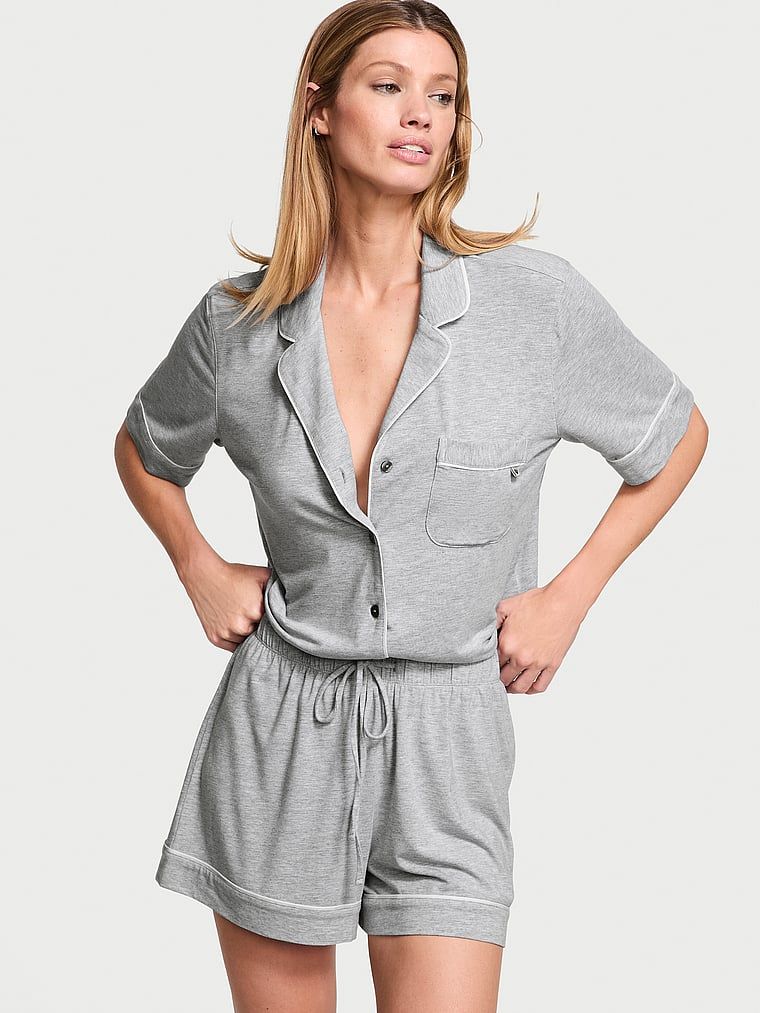 Victoria's Secret Piżama z modalu z szortami