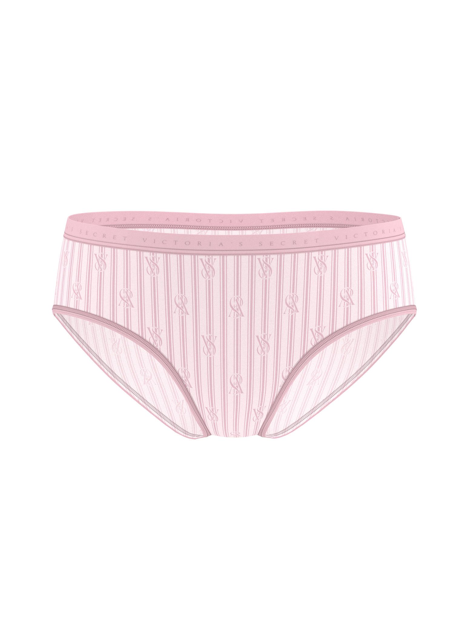 Majtki bawełniane Hiphugger. Produkt jest wzorzysty i pochodzi z kolekcji Victoria's Secret. 