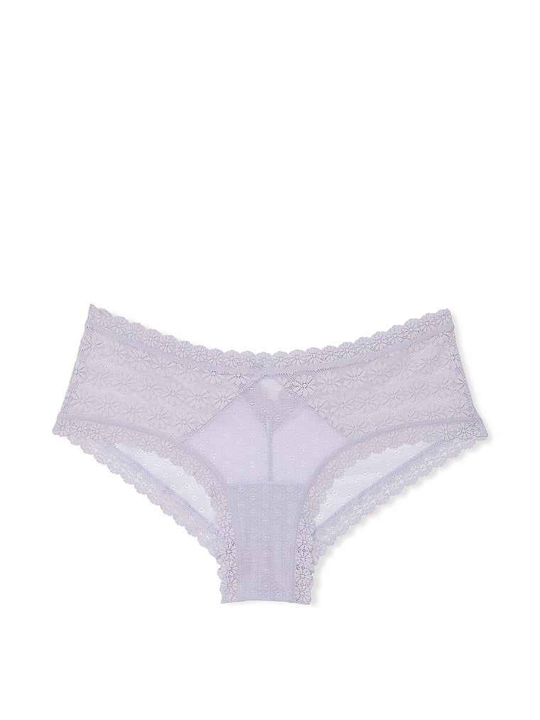 Majtki koronkowe Daisy Cheeky. Produkt ma kolor purpurowy i pochodzi z kolekcji Lacie. 