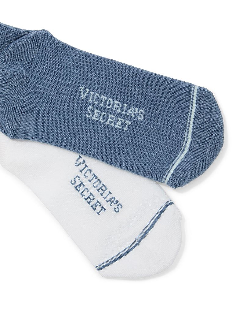 Skarpetki 2 pary. Produkt ma kolor wzorzysty i pochodzi z kolekcji Victoria's Secret. 
