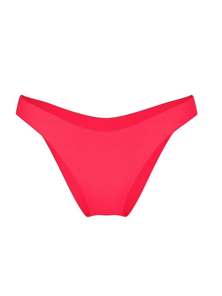 Dół od bikini Essential Brazilian. Produkt ma kolor różowy i pochodzi z kolekcji Victoria's Secret Swim. 