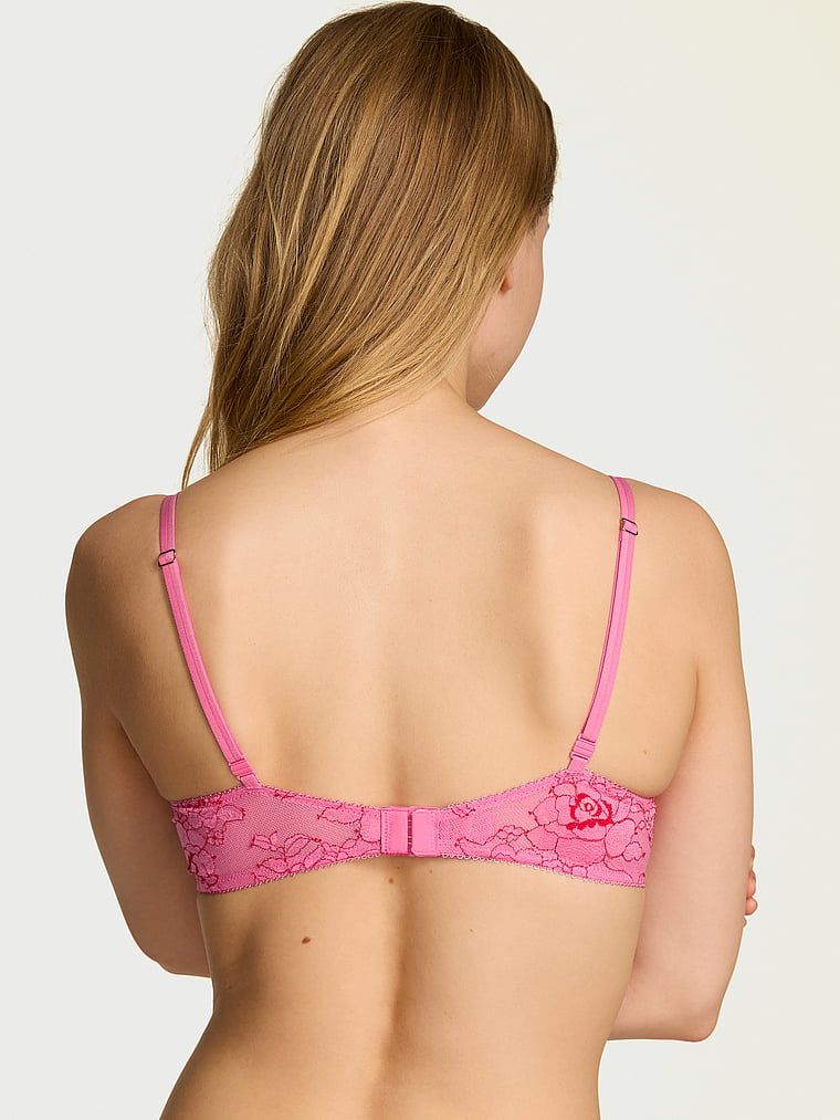 Very Sexy Biustonosz push-up koronkowy Rose Lace
