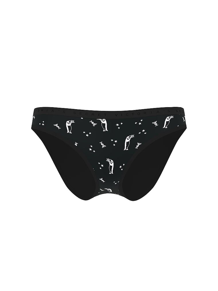 Majtki bawełniane Bikini. Produkt jest wzorzysty i pochodzi z kolekcji Victoria's Secret. 