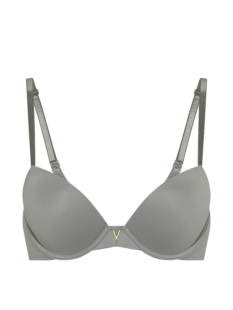 Biustonosz push-up Smooth. Produkt ma kolor szary i pochodzi z kolekcji Love Cloud. 
