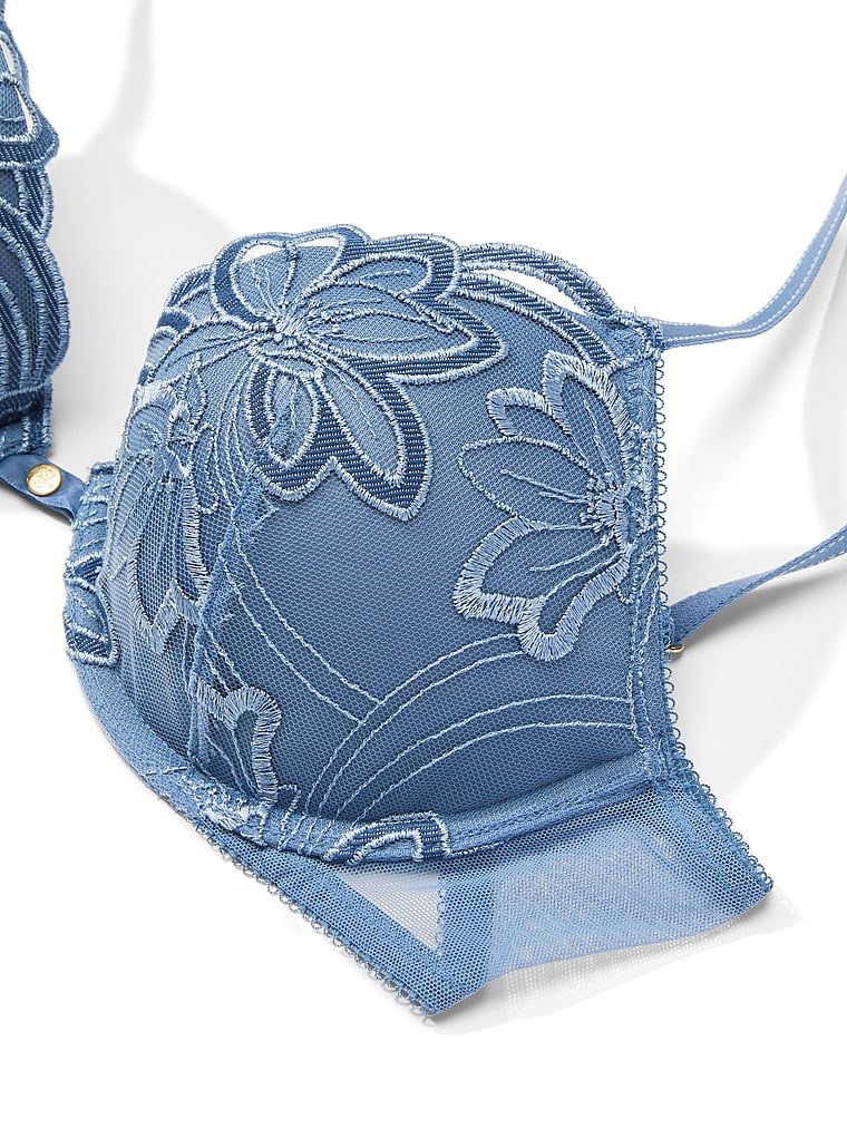 Biustonosz push-up Denim. Produkt jest wzorzysty i pochodzi z kolekcji Very Sexy. 