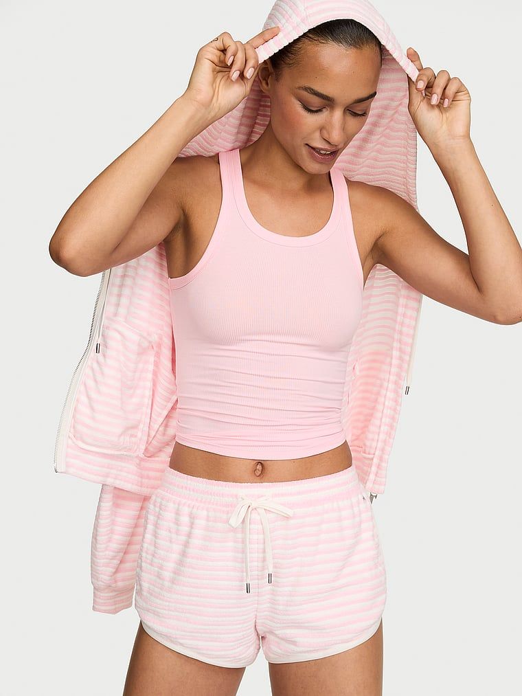 Angel Essentials Szorty bawełniane Micro Terry