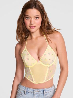 PINK Gorset typu halter Wink