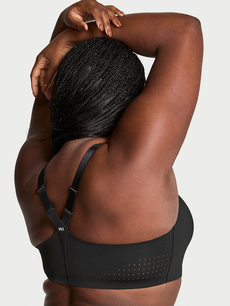 VSX Biustonosz sportowy z maksymalnym podtrzymaniem z suwakiem Featherweight Max Front-Close