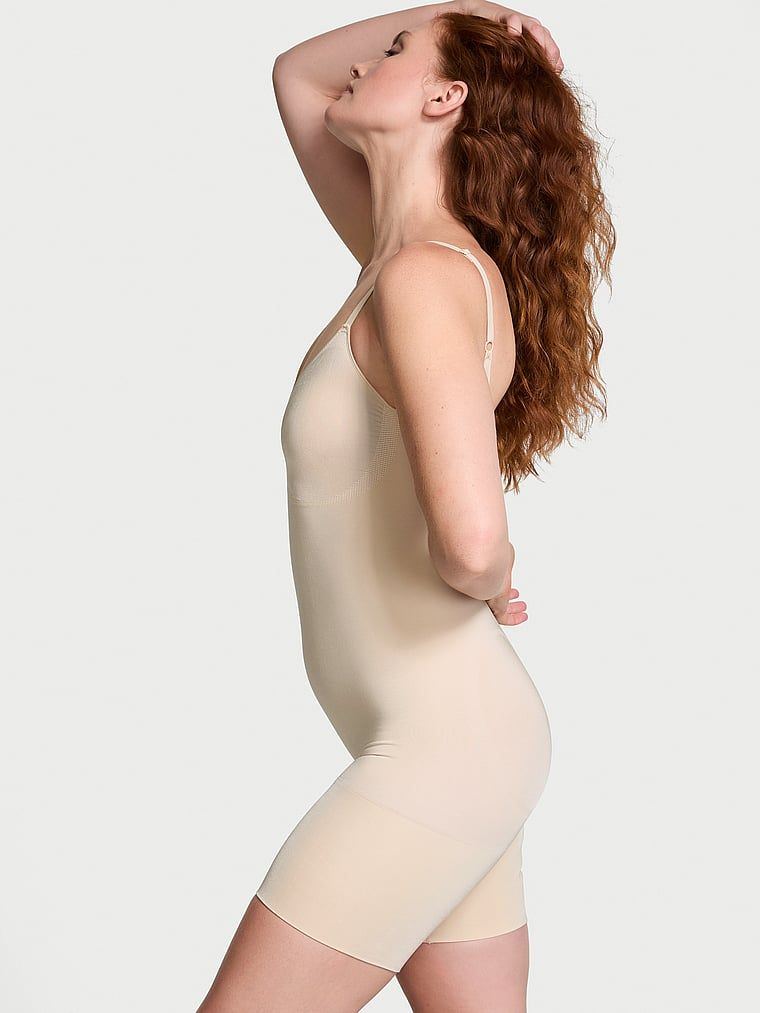 Victoria's Secret Kombinezon modelujący z szortami Shapewear by Victoria