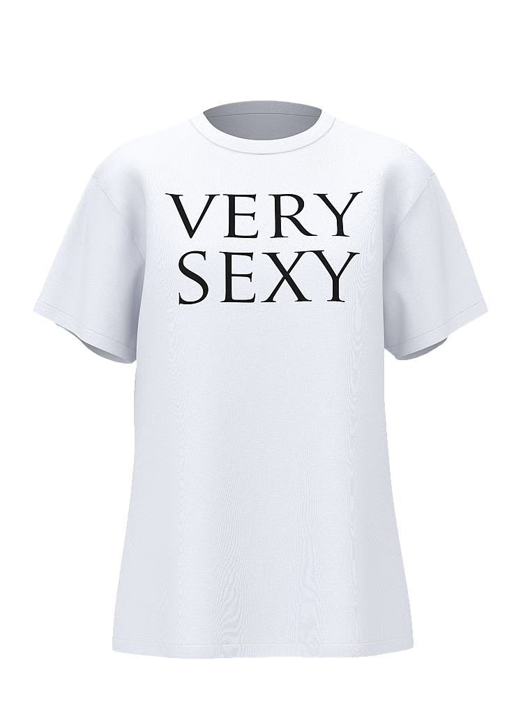 T-shirt bawełniany oversize VSFS 2025. Produkt ma kolor biały i pochodzi z kolekcji Angel Essentials. 