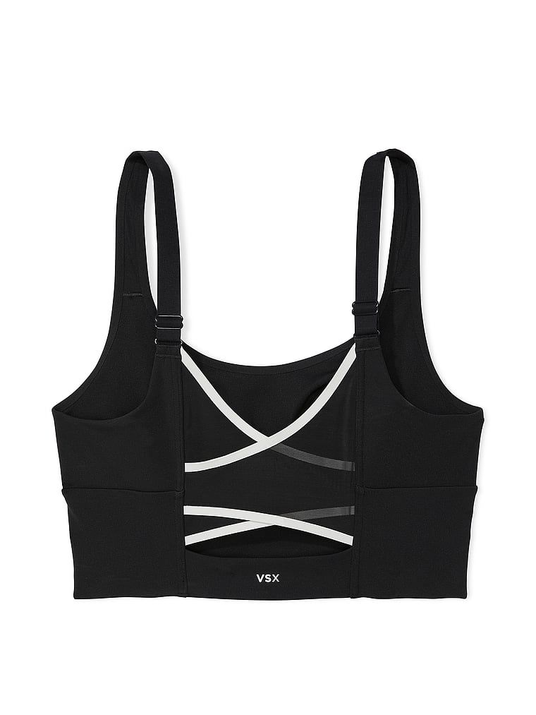 Biustonosz sportowy z lekkim podtrzymaniem VS Elevate Cross-Back Mesh