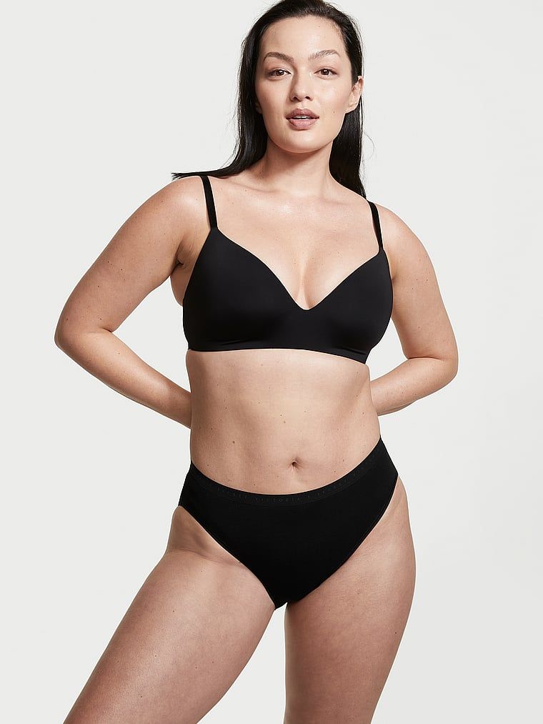 Victoria's Secret Majtki figi z wysoko wyciętymi nogawkami High-Leg Brief