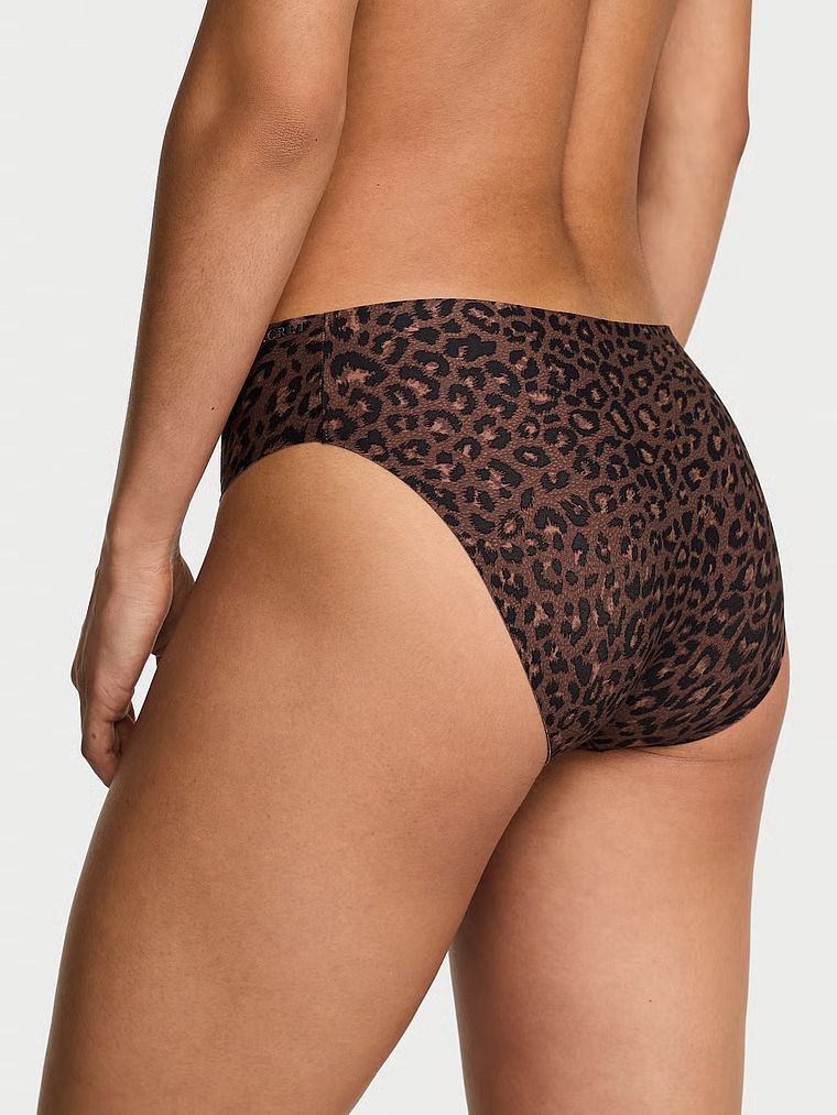 Majtki z mikrofibry Flex Bikini. Produkt jest wzorzysty i pochodzi z kolekcji Body by Victoria. 