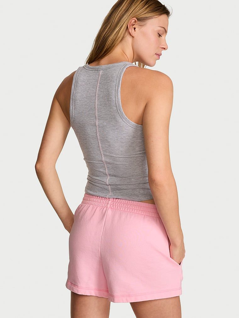 Szorty bawełniane Off-Duty Terry. Produkt ma kolor różowy i pochodzi z kolekcji Angel Essentials. 