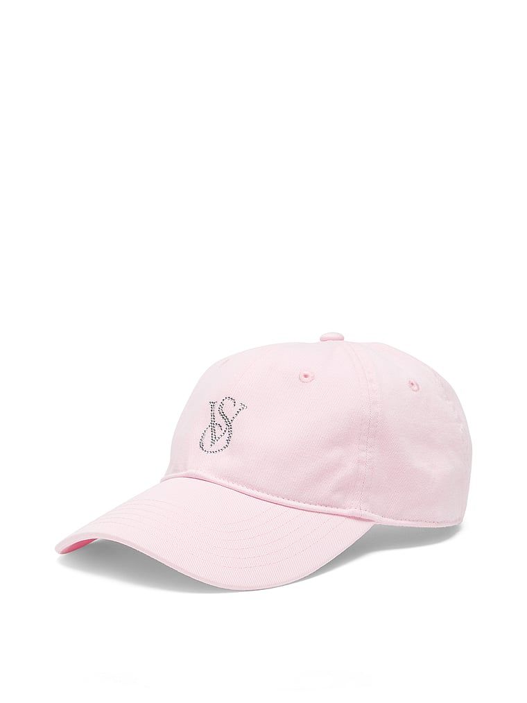 Czapka z daszkiem VSX. Produkt ma kolor różowy i pochodzi z kolekcji Victoria's Secret. 