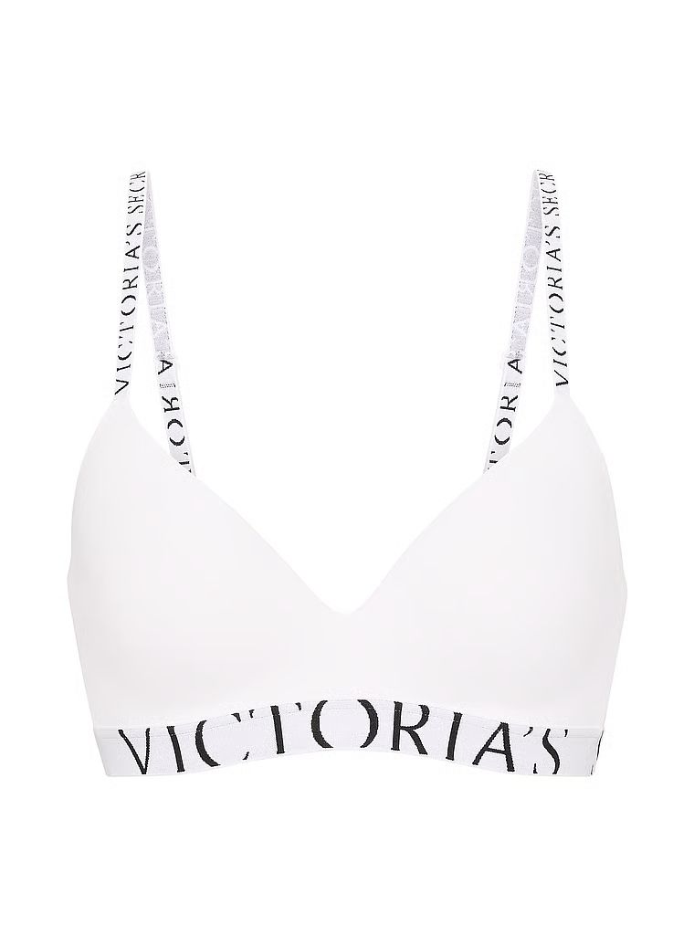 Biustonosz lekko usztywniany bez fiszbin CoolBra. Produkt ma kolor biały i pochodzi z kolekcji T-shirt. 