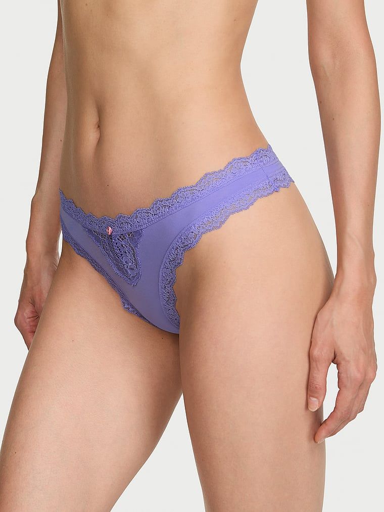 Dream Angels Stringi z koronką Lace Trim