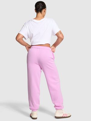 PINK Spodnie dresowe bawełniane Ivy Fleece Campus