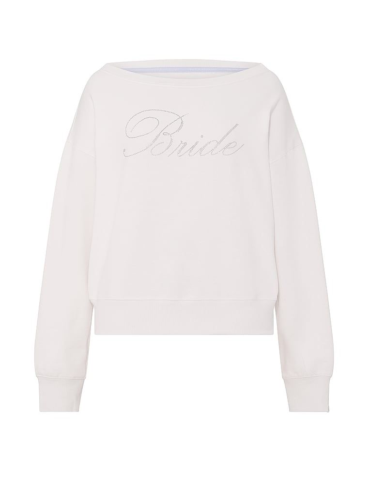 Bluza bawełniana dla panny młodej Bride Bridal. Produkt ma kolor biały i pochodzi z kolekcji Angel Essentials. 