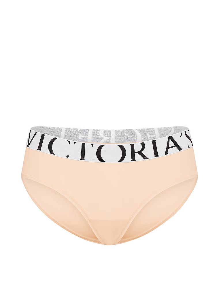 Majtki z logo Cool Hiphugger. Produkt ma kolor beżowy i pochodzi z kolekcji Cotton. 