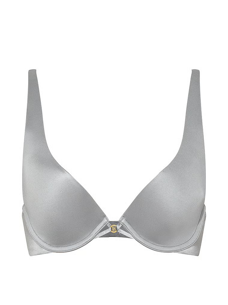 Biustonosz lekko usztywniany Smooth Plunge. Produkt ma kolor szary i pochodzi z kolekcji Very Sexy. 