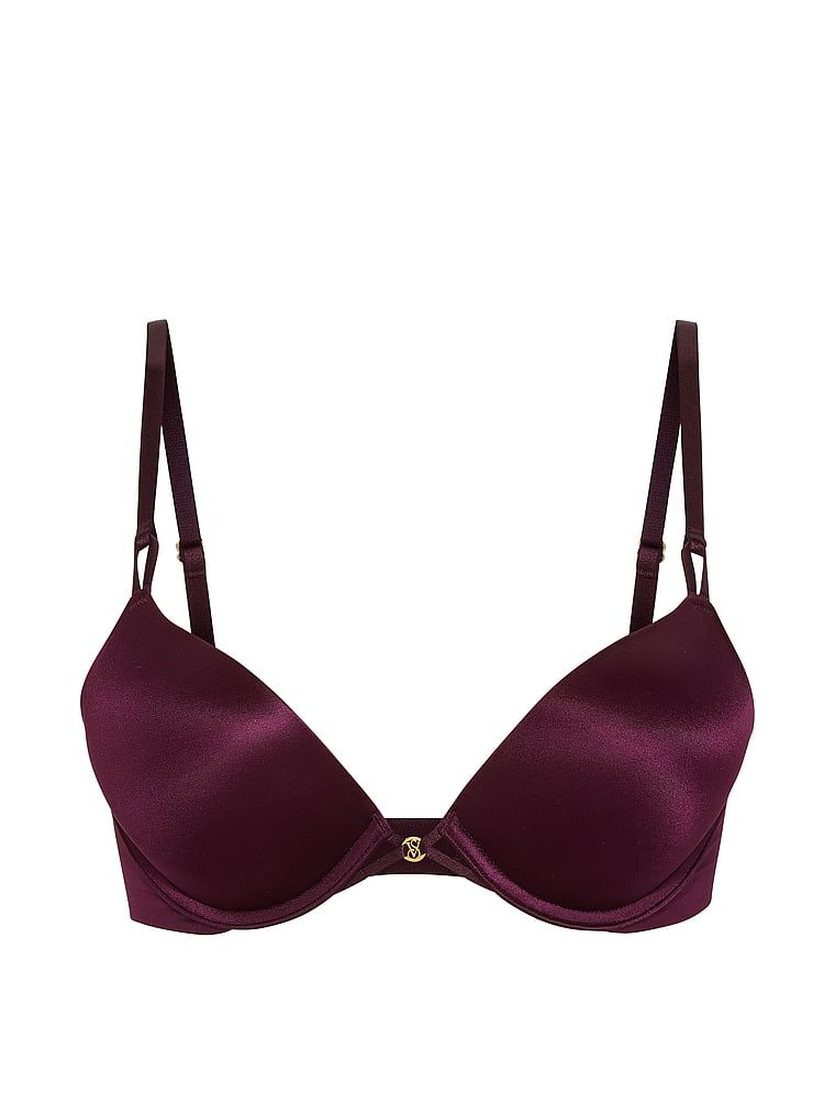 Biustonosz push-up powiększający o 2 rozmiary Bombshell. Produkt ma kolor fioletowy i pochodzi z kolekcji Very Sexy. 