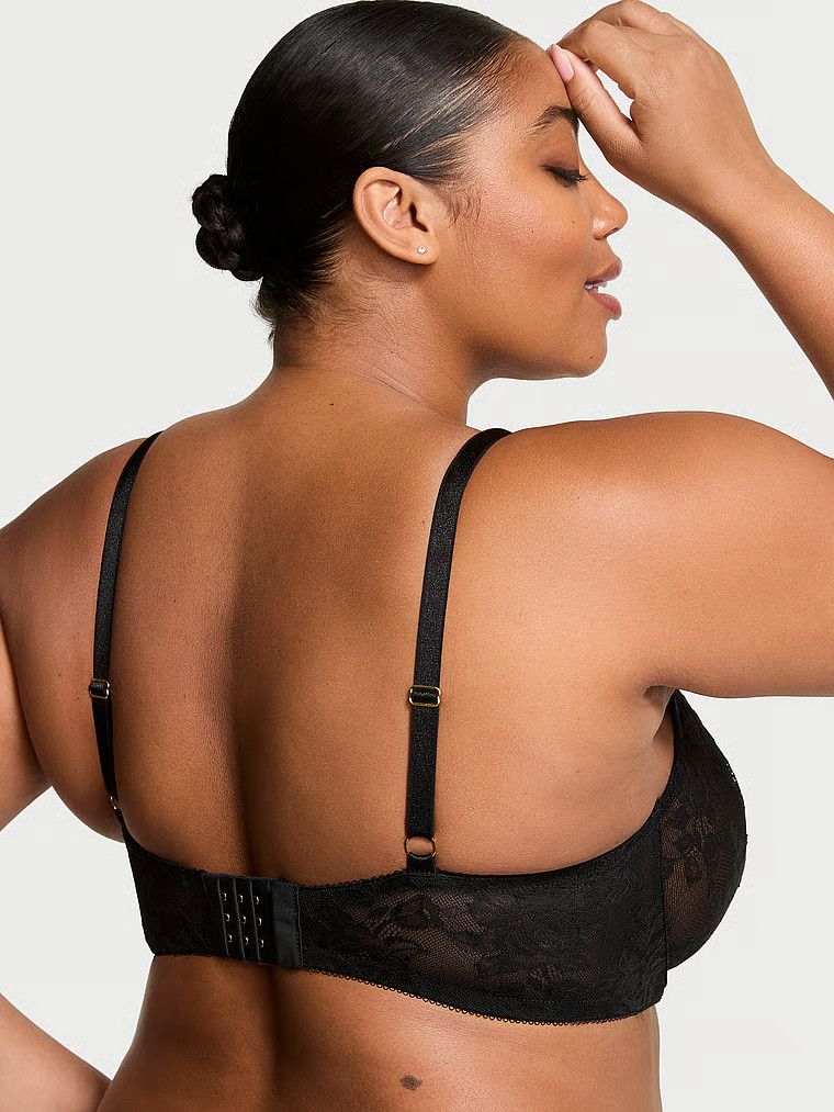 Very Sexy Biustonosz nieusztywniany koronkowy Rose Lace Demi
