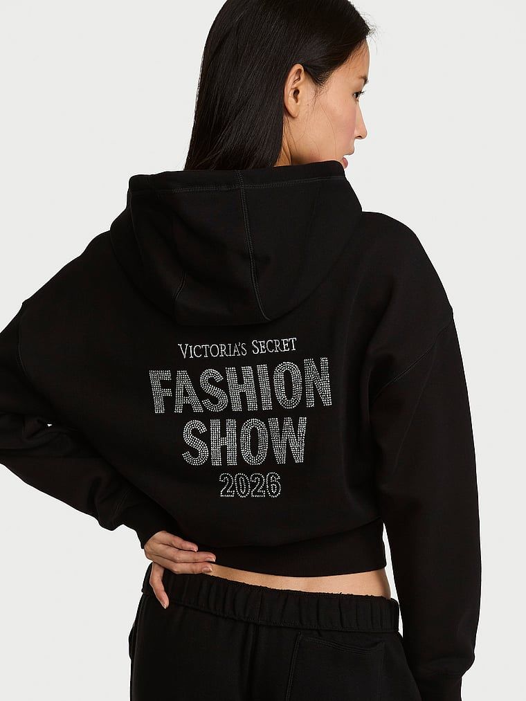 Bluza bawełniana z kapturem Fashion Show 2026. Produkt ma kolor czarny i pochodzi z kolekcji Angel Essentials. 