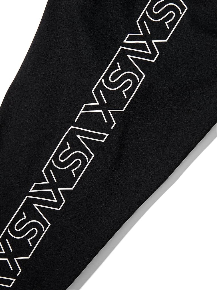 Legginsy z niską kompresją VS Elevate. Produkt ma kolor czarny i pochodzi z kolekcji VSX. 