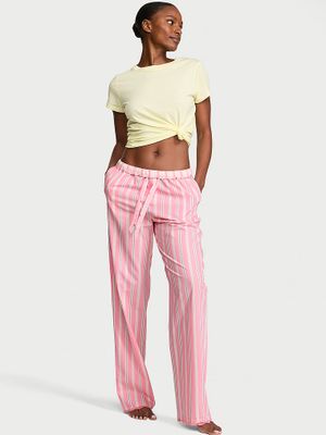 Victoria's Secret Spodnie od piżamy bawełniane Mix & Match Heritage