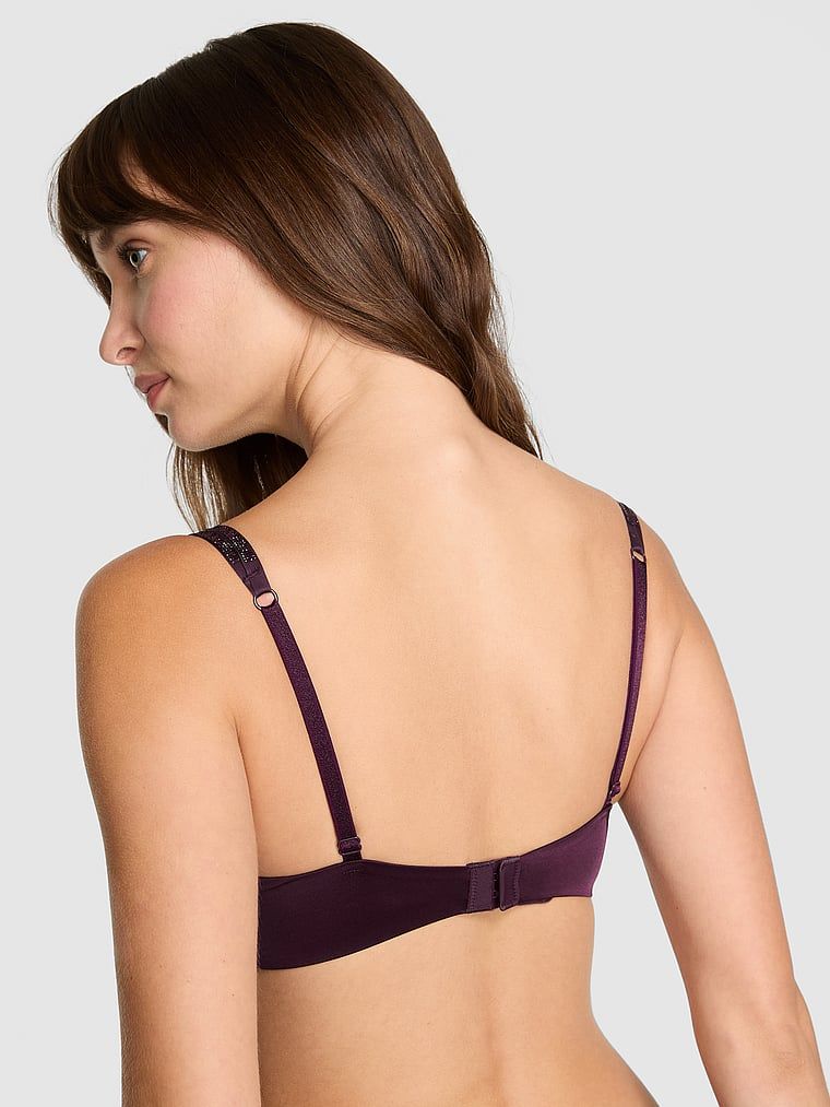 Very Sexy Biustonosz push-up powiększający o 2 rozmiary Bombshell Double Shine Strap