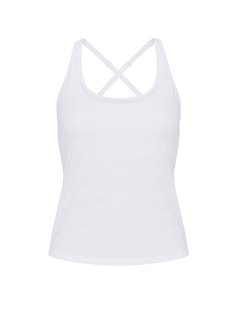 Top sportowy VSX Logo Lace. Produkt ma kolor biały i pochodzi z kolekcji VSX. 