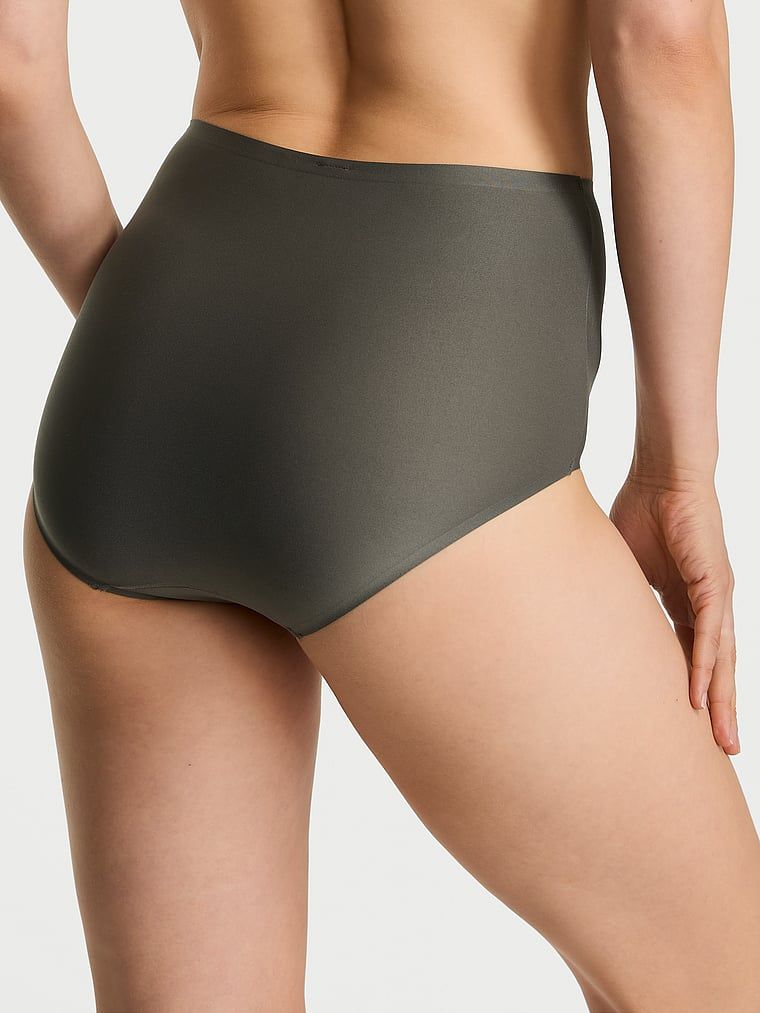 Majtki figi z mikrofibry Flex. Produkt ma kolor zielony i pochodzi z kolekcji Body by Victoria. 