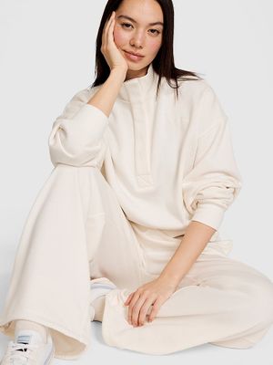 Bluza zapinana na napy Campus Fleece
