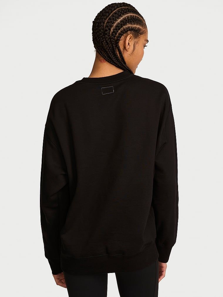 Bluza bawełniana Effortless Fleece. Produkt ma kolor czarny i pochodzi z kolekcji Angel Essentials. 
