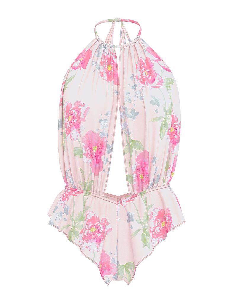 Very Sexy Body z szyfonu Peony