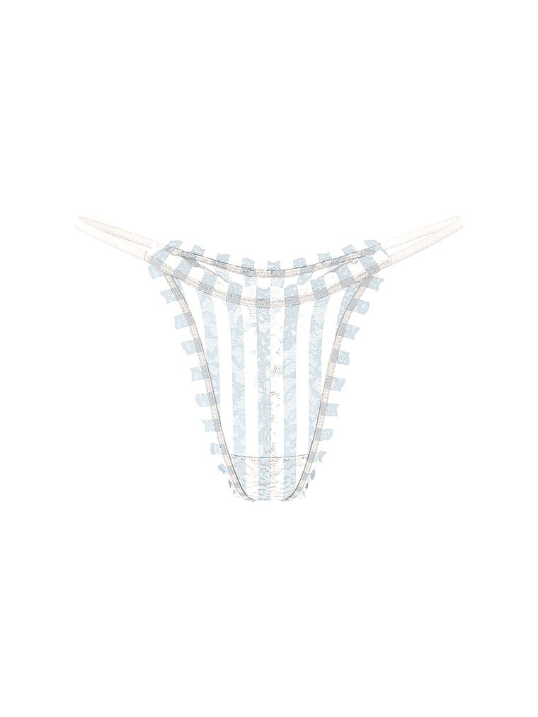 Stringi koronkowe Blossom. Produkt jest wzorzysty i pochodzi z kolekcji Lacie. 