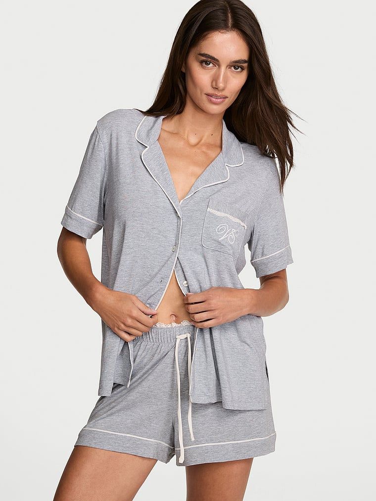 Victoria's Secret Piżama z modalu z szortami SoSoft