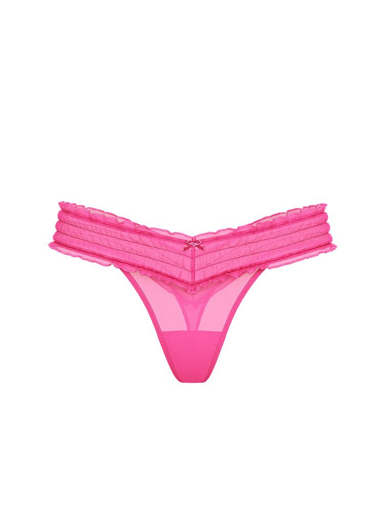 Stringi Smocked Mesh. Produkt ma kolor różowy i pochodzi z kolekcji Lacie. 