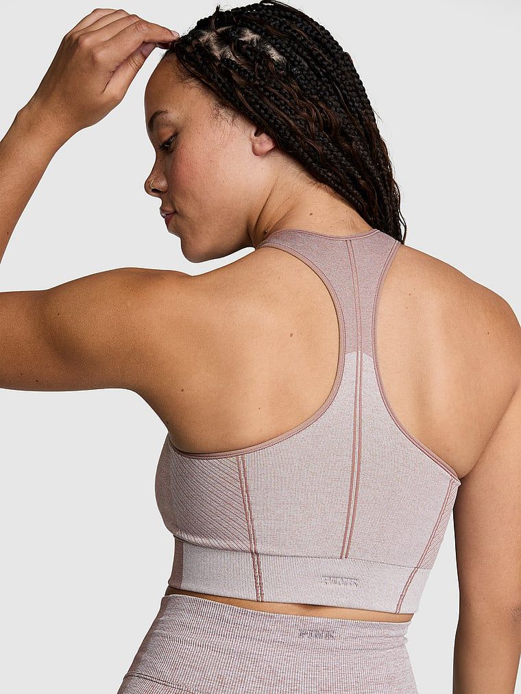 Biustonosz sportowy o wydłużonym fasonie