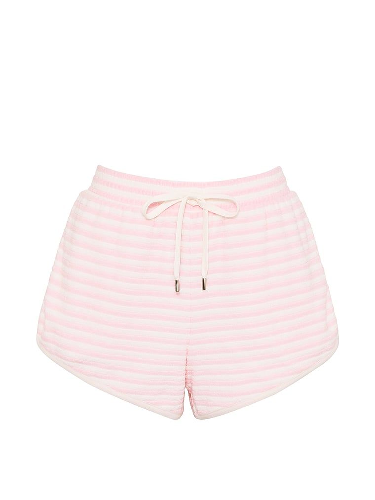 Szorty bawełniane Micro Terry. Produkt jest wzorzysty i pochodzi z kolekcji Angel Essentials. 