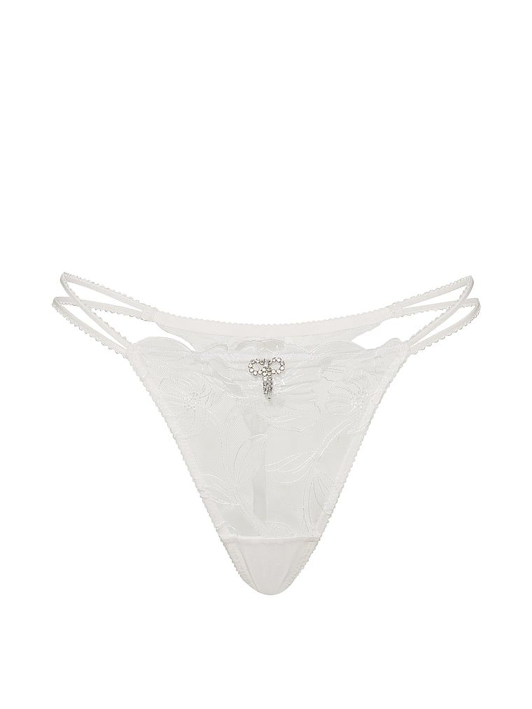 Stringi Frou Frou. Produkt jest wzorzysty i pochodzi z kolekcji Dream Angels. 