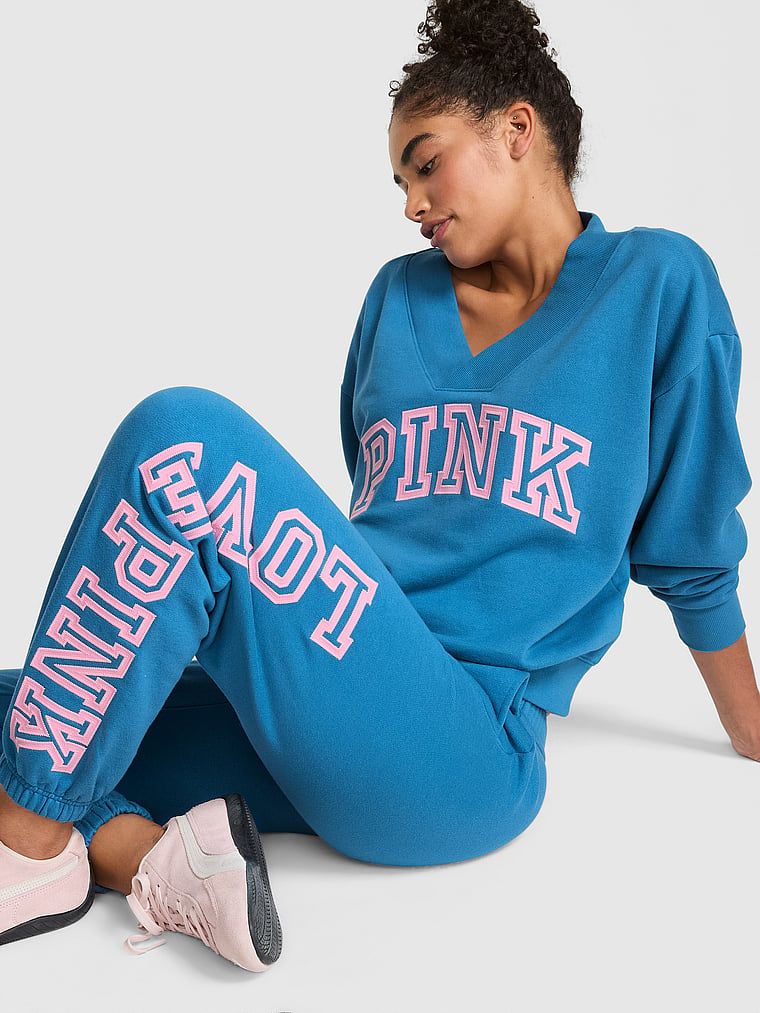 Bluza z dekoltem V Campus Fleece